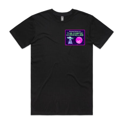 Cosmic Chronicles Black - Staple Tee (Same Day) Thumbnail